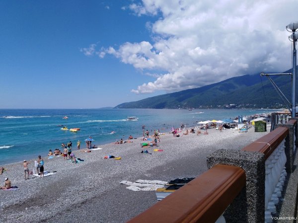 Абхазия закат Гагра