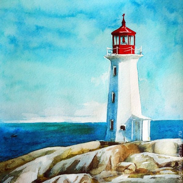 Пейзаж Батуми Маяк