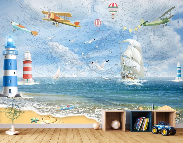 Фотообои в морском стиле