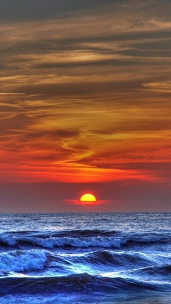 Нежный закат