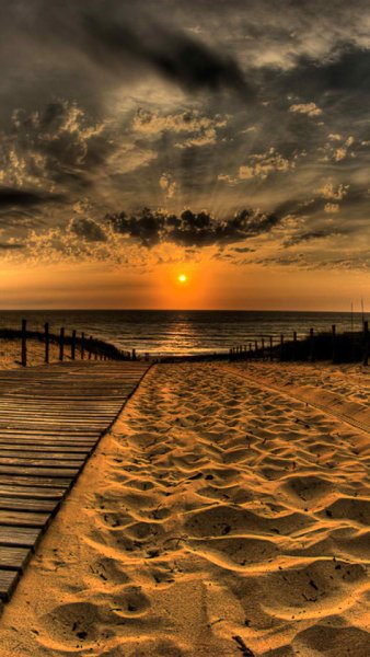 Красивое море