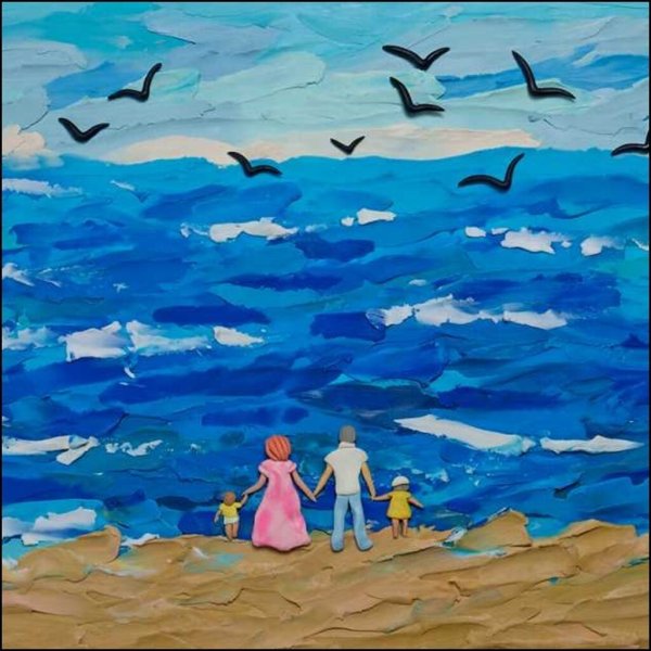 Пластилиновые картины Татьяны Лазарюк