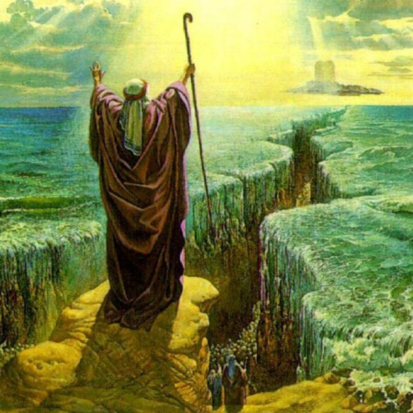Моисей красное море расступилось