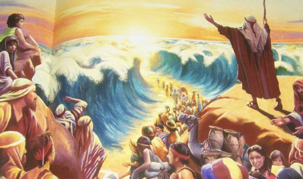 Разделение моря Моисеем