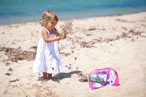 Лето дети море