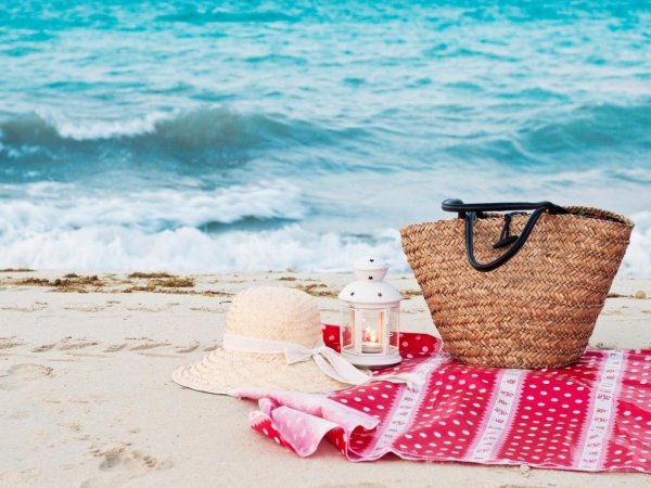 Красивый пляж