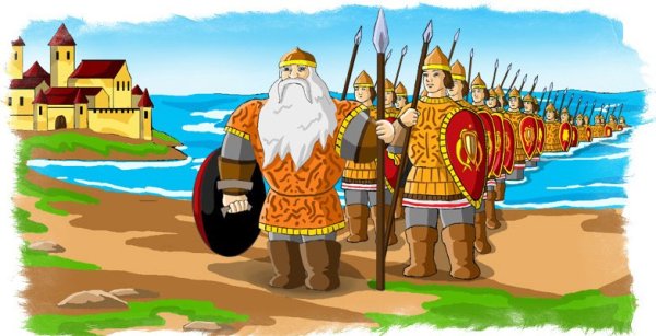 33 Богатыря из сказки о царе Салтане