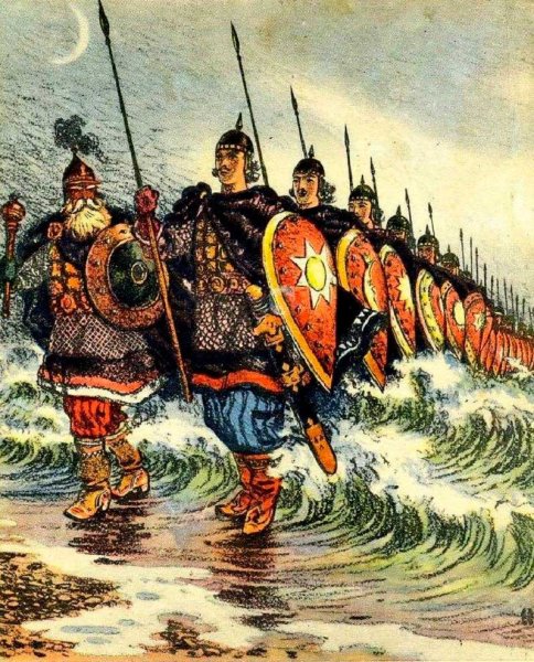 Иван Царевич и серый волк богатыри