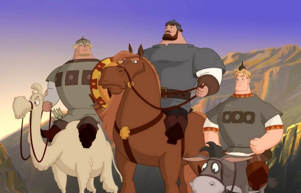 Алеша Попович Добрыня Никитич Илья Муромец мультфильм