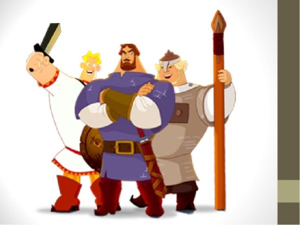 Три богатыря в Китае