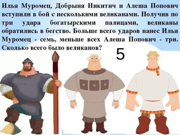 Три богатыря мультик