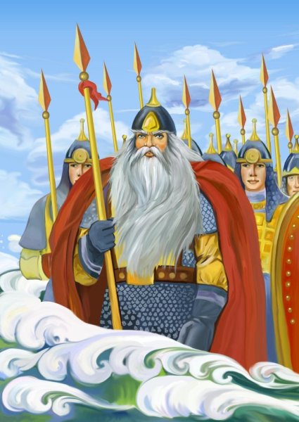 Скандинавия Викинги воин арт