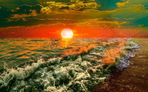 Морской Прибой Анапа рассвет