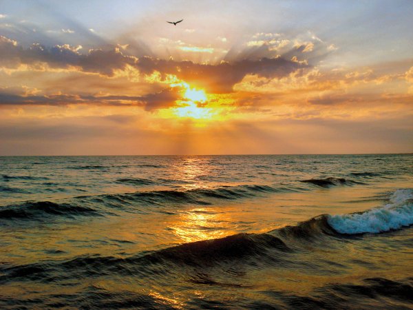 Красивый закат