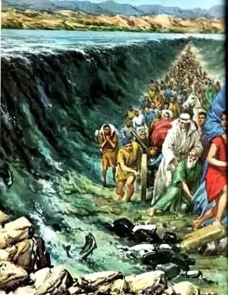 Моисей красное море расступилось