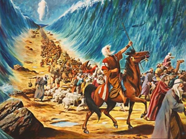 Моисей и красное море