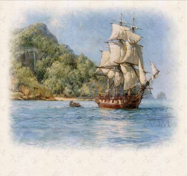 Фреска корабль