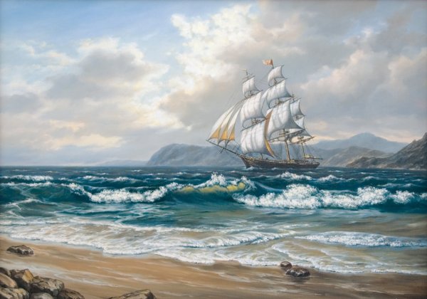 Картины художник маринист Валерий Шиляев