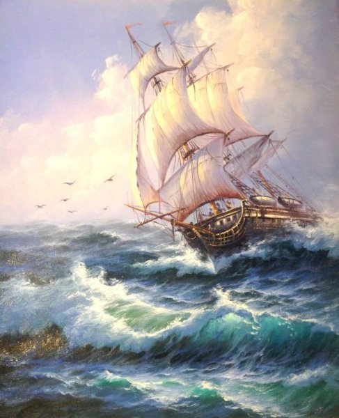 Минаев Сергей.художник маринист