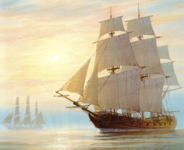 Художник маринист Максим Ильин