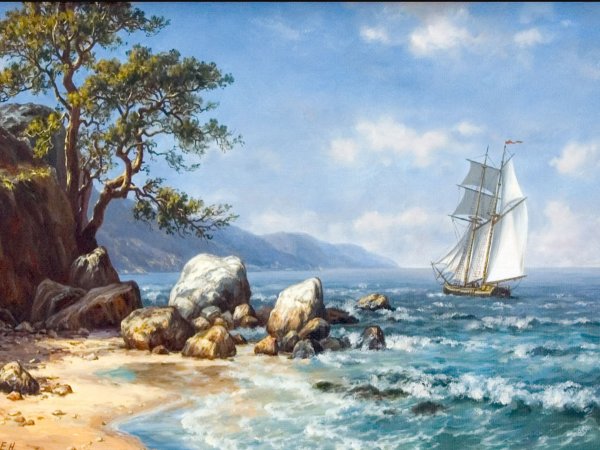 Оноприенко Игорь живопись море