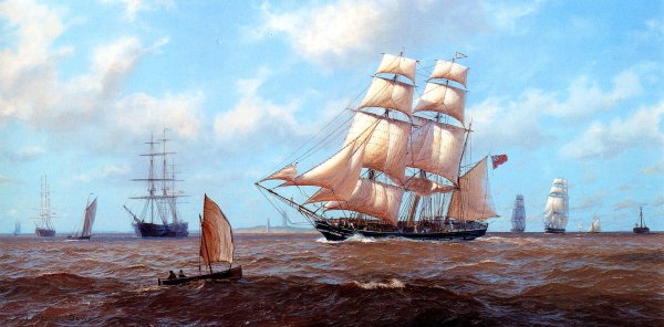 Сергей Минаев корабль живопись