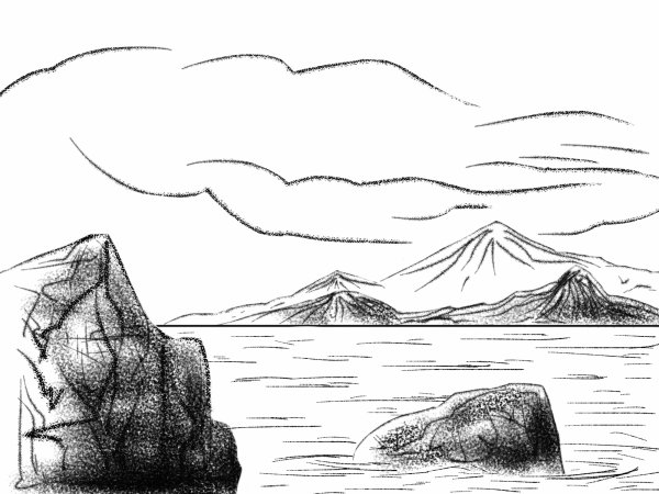 Море зарисовки