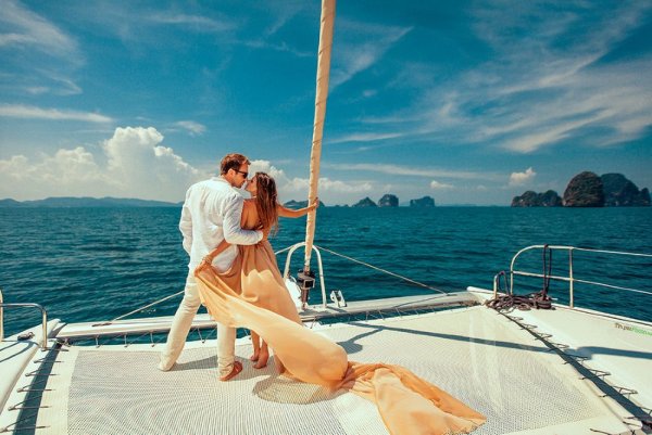 Пара на яхте
