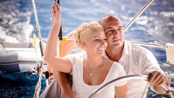 Пара на яхте