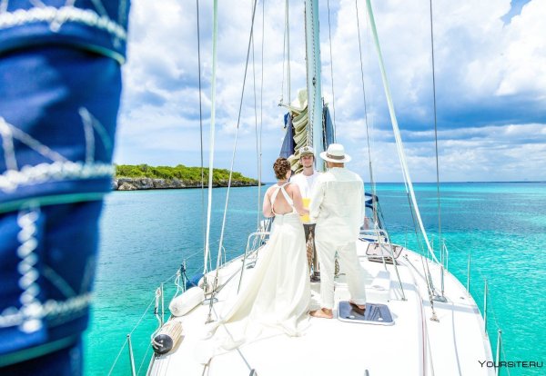 Свадьба на паруснике