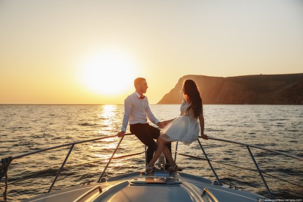 Фотосессия на яхте Крым