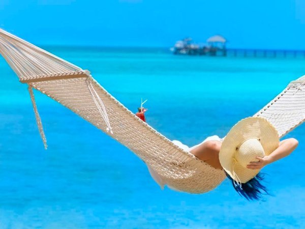 Гамак с видом на море