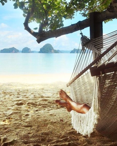 Гамак на острове