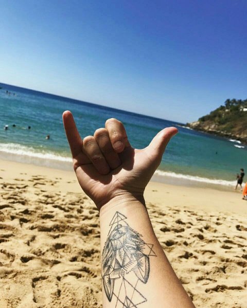 Тату пляж