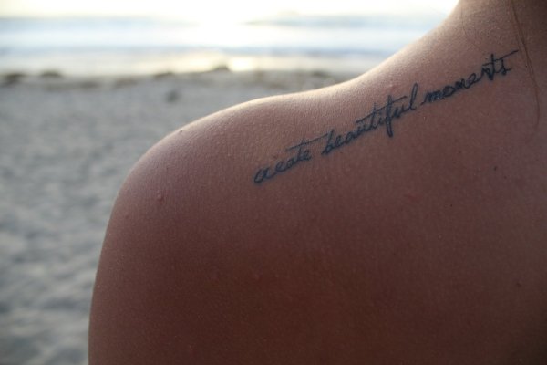 МЕМЕНТО Мори тату на руке