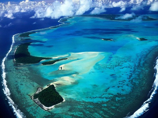 Пейзаж острова