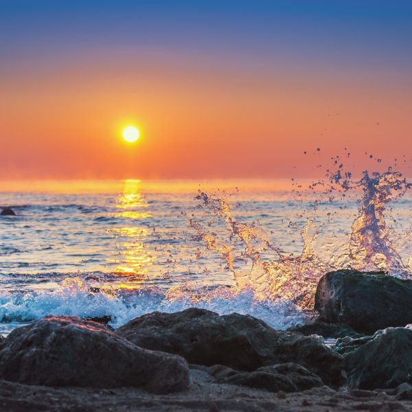 Море солнце