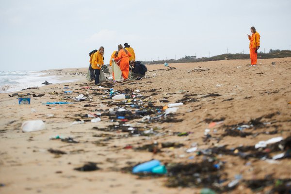 Загрязнение побережья