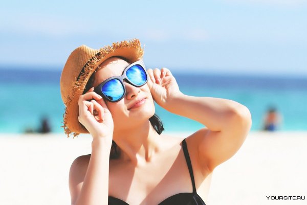 Лето подруги пляж