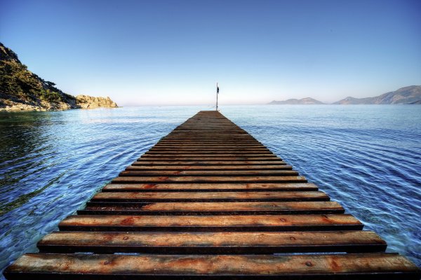 Мостки на море