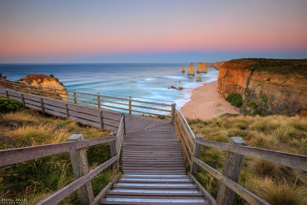 Лесенка на пляж