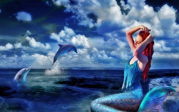 Морская Дева и Русалка