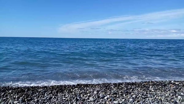 Пляж Багратион Лазаревское закат