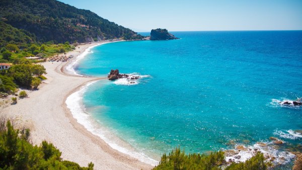 Греция Ионическое море берег