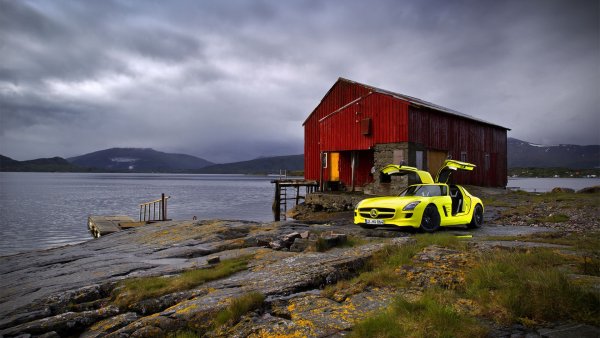 Дом природа машина