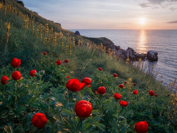 Маковые поля мыс Фиолент