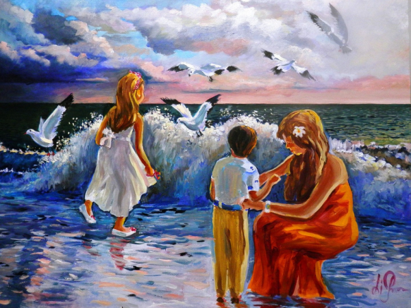 Конкурс рисунков черное море