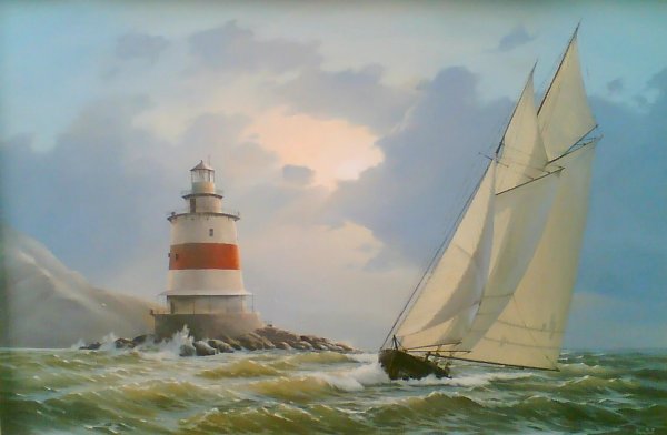 Корабль Маяк Калининград