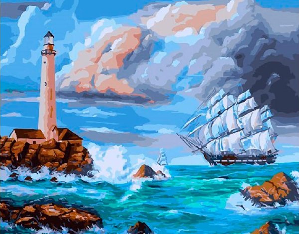 Токаревский Маяк Владивосток картины