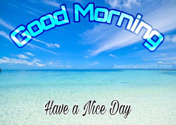 Good morning море